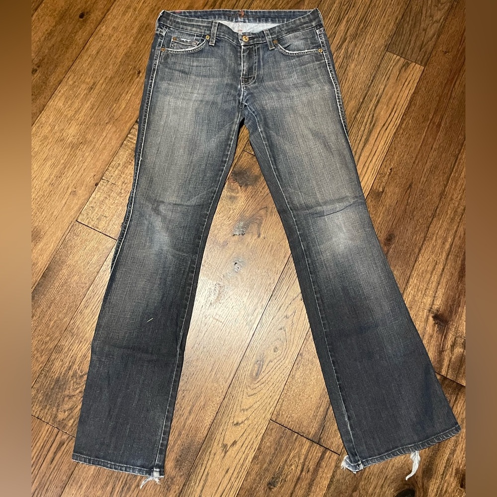 7 For All Mankind Bootcut Jeans, Size 28